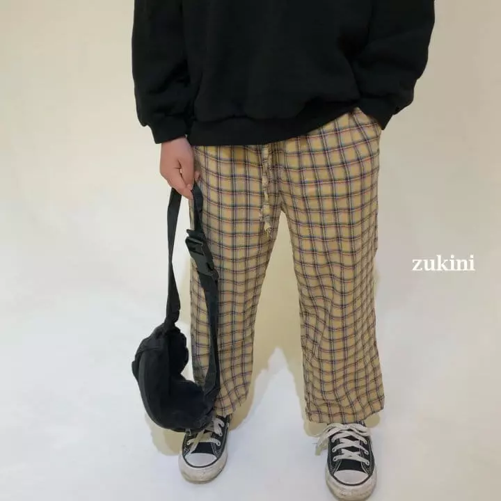 Zukini - Korean Children Fashion - #minifashionista - Check Check Pants - 6