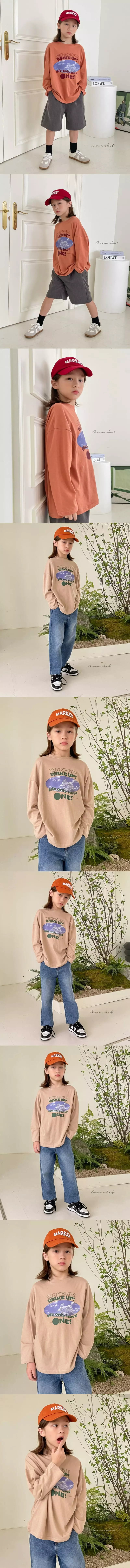 a-Market - Korean Children Fashion - #Kfashion4kids - Wake Up Tee - 2