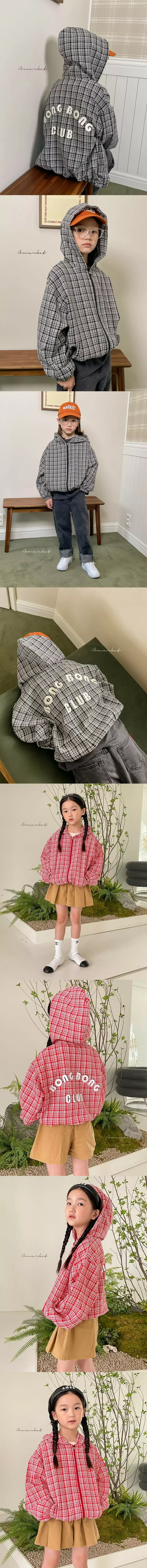 a-Market - Korean Children Fashion - #Kfashion4kids - Bonbon Hoody Zip-up - 3