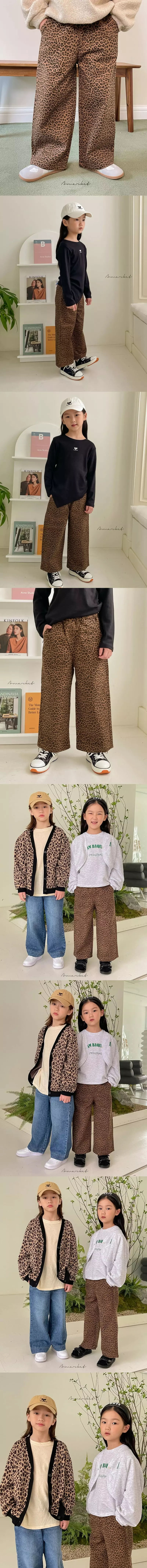 a-Market - Korean Children Fashion - #Kfashion4kids - Leopard Pants - 3