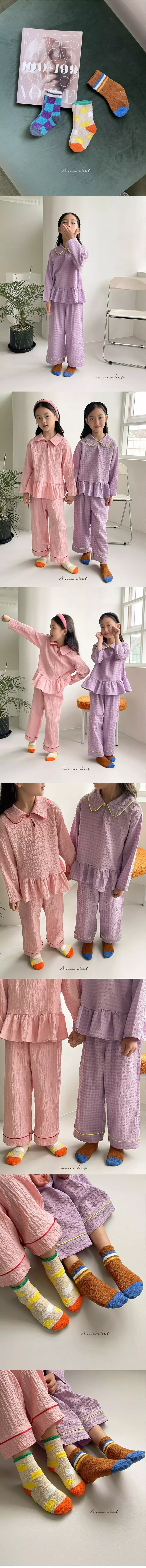 a-Market - Korean Children Fashion - #Kfashion4kids - Cloud Socks Set - 2