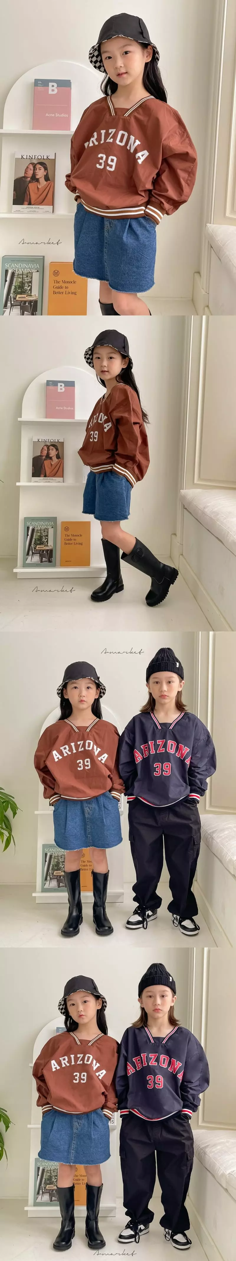 a-Market - Korean Children Fashion - #childofig - Sporty Sweatshirt - 2