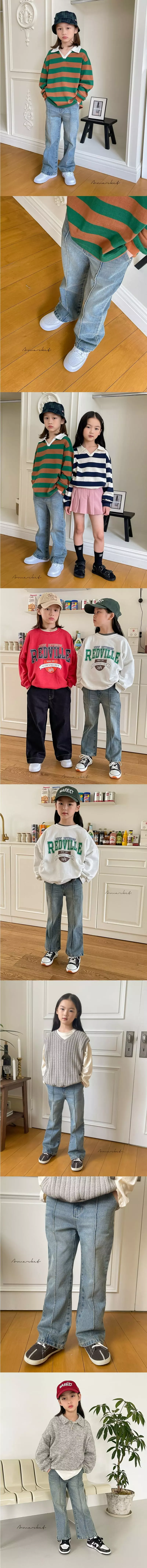 a-Market - Korean Children Fashion - #childofig - Stitch Pants - 2