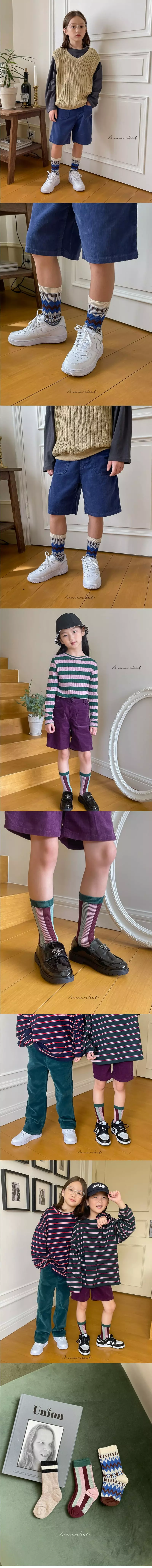 a-Market - Korean Children Fashion - #childrensboutique - Story Socks Set - 2