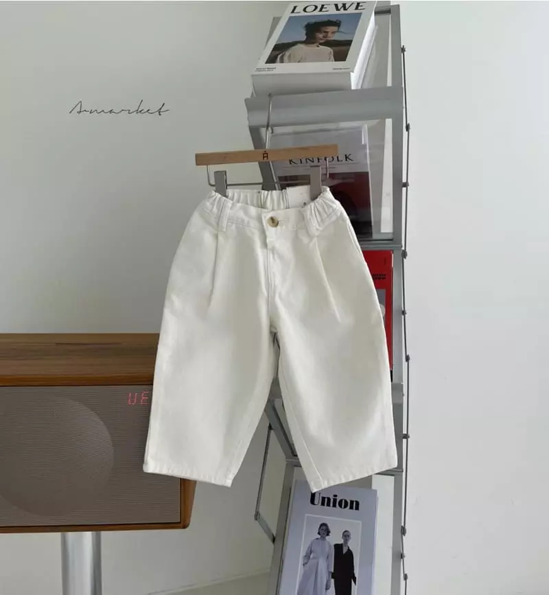a-Market - Korean Children Fashion - #childrensboutique - Sand Pinttuck Pants