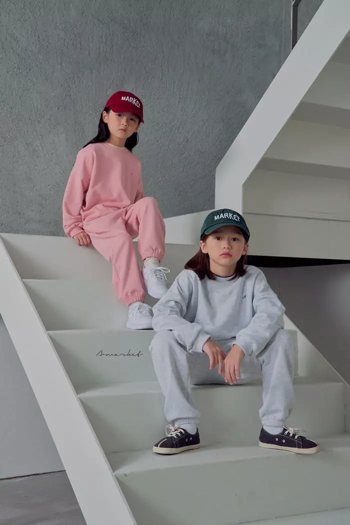 a-Market - Korean Children Fashion - #designkidswear - A Trainning Top Bottom Set - 8