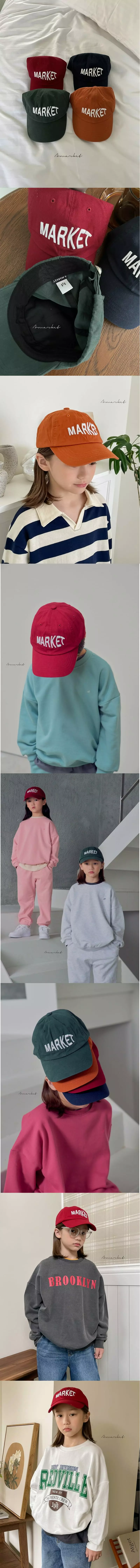 a-Market - Korean Children Fashion - #designkidswear - Macket Ball Cap - 2