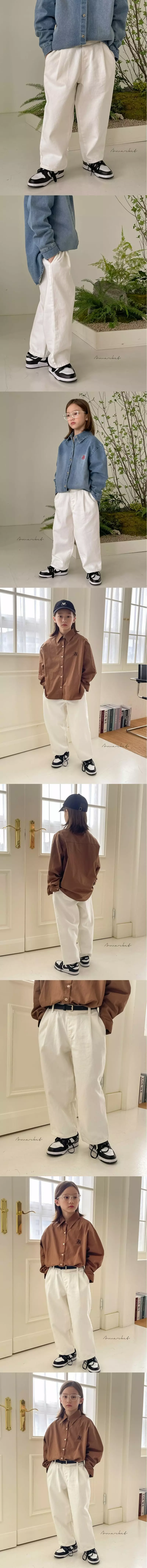 a-Market - Korean Children Fashion - #discoveringself - Sand Pinttuck Pants - 3