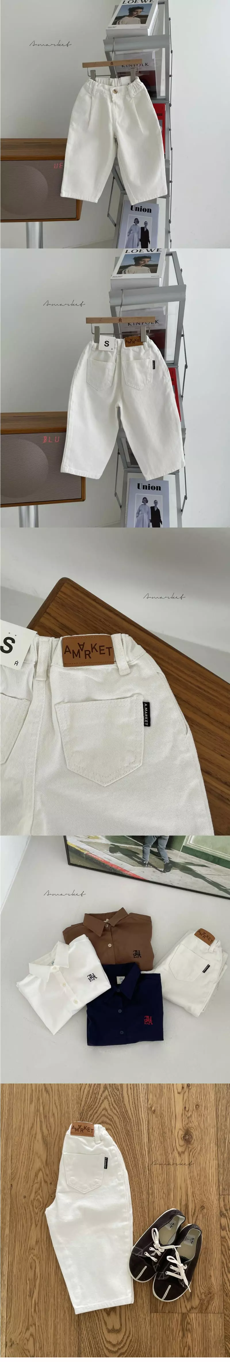 a-Market - Korean Children Fashion - #discoveringself - Sand Pinttuck Pants - 4