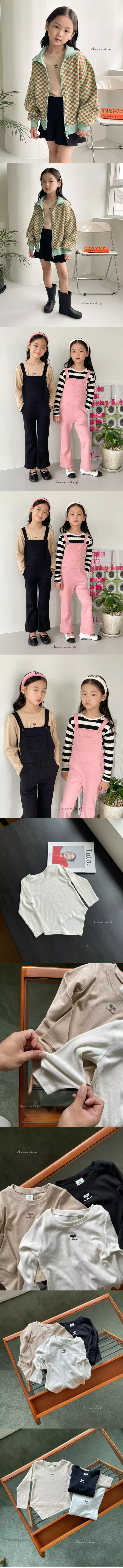 a-Market - Korean Children Fashion - #fashionkids - Sasun Unbal Slit Tee - 4