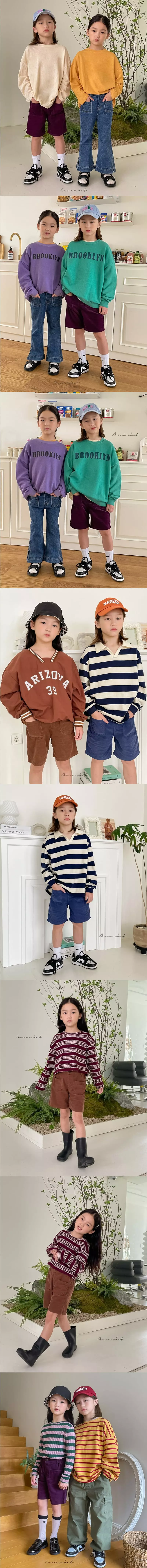 a-Market - Korean Children Fashion - #kidsshorts - Picnic Rib Pants - 3