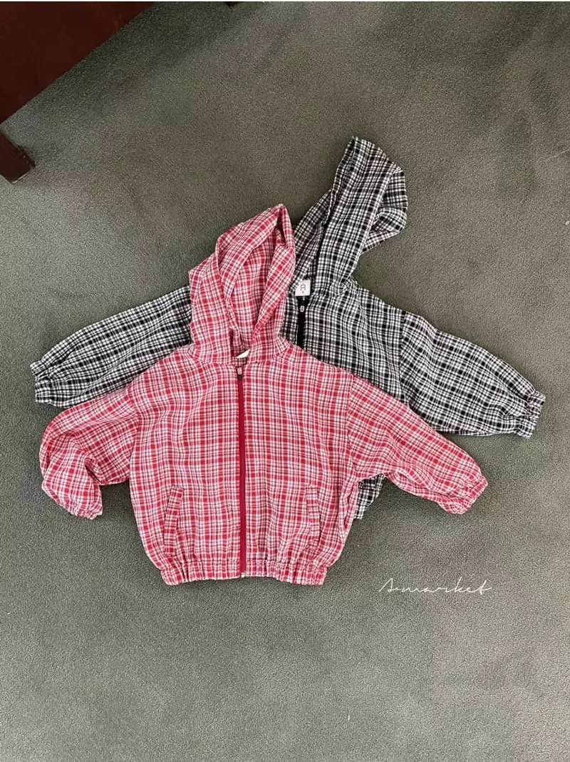 a-Market - Korean Children Fashion - #kidsstore - Bonbon Hoody Zip-up