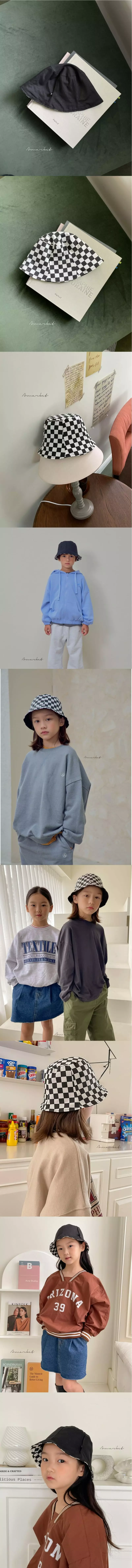 a-Market - Korean Children Fashion - #kidsstore - Reversible Bucket Hat - 2