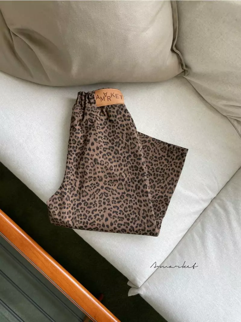 a-Market - Korean Children Fashion - #kidsstore - Leopard Pants