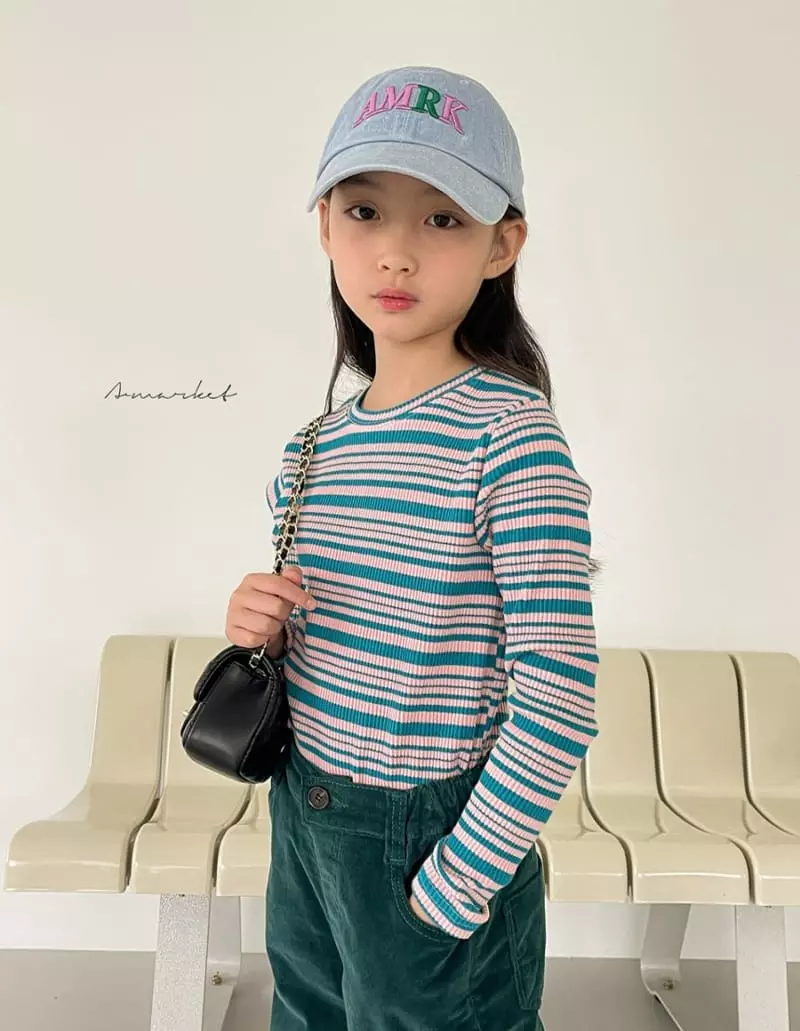 a-Market - Korean Children Fashion - #kidsstore - Denim Ball Cap - 3