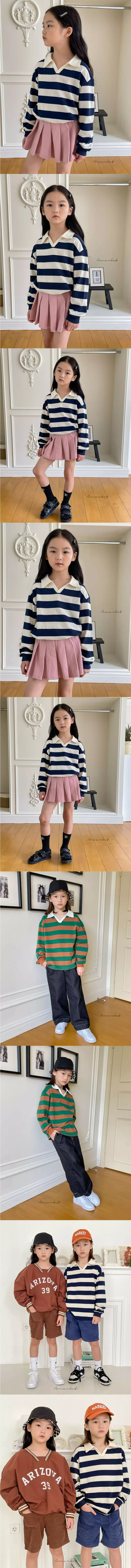 a-Market - Korean Children Fashion - #kidzfashiontrend - Uni Collar Tee - 3