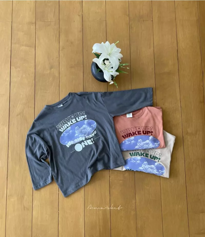 a-Market - Korean Children Fashion - #kidzfashiontrend - Wake Up Tee