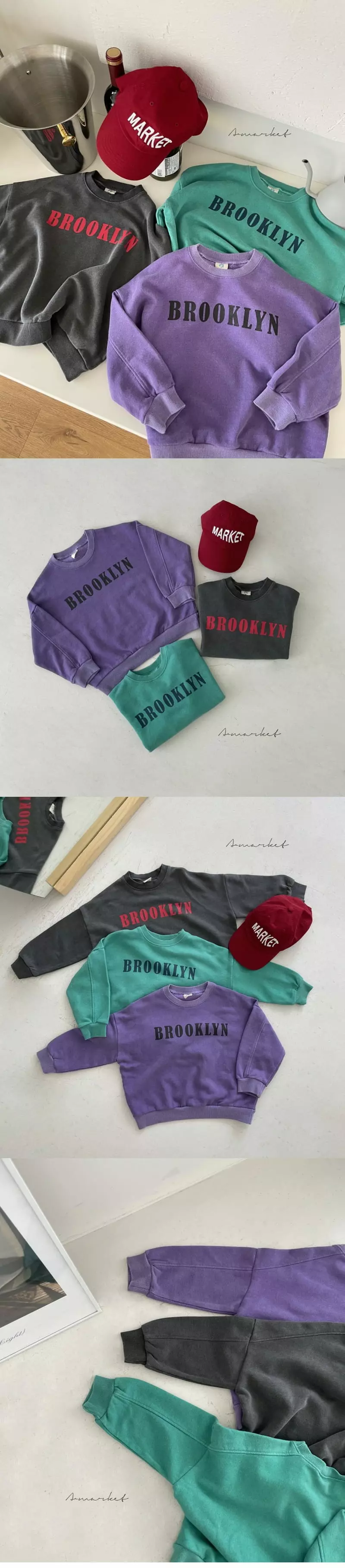 a-Market - Korean Children Fashion - #kidsstore - Brooklyn Sweatshirt - 4