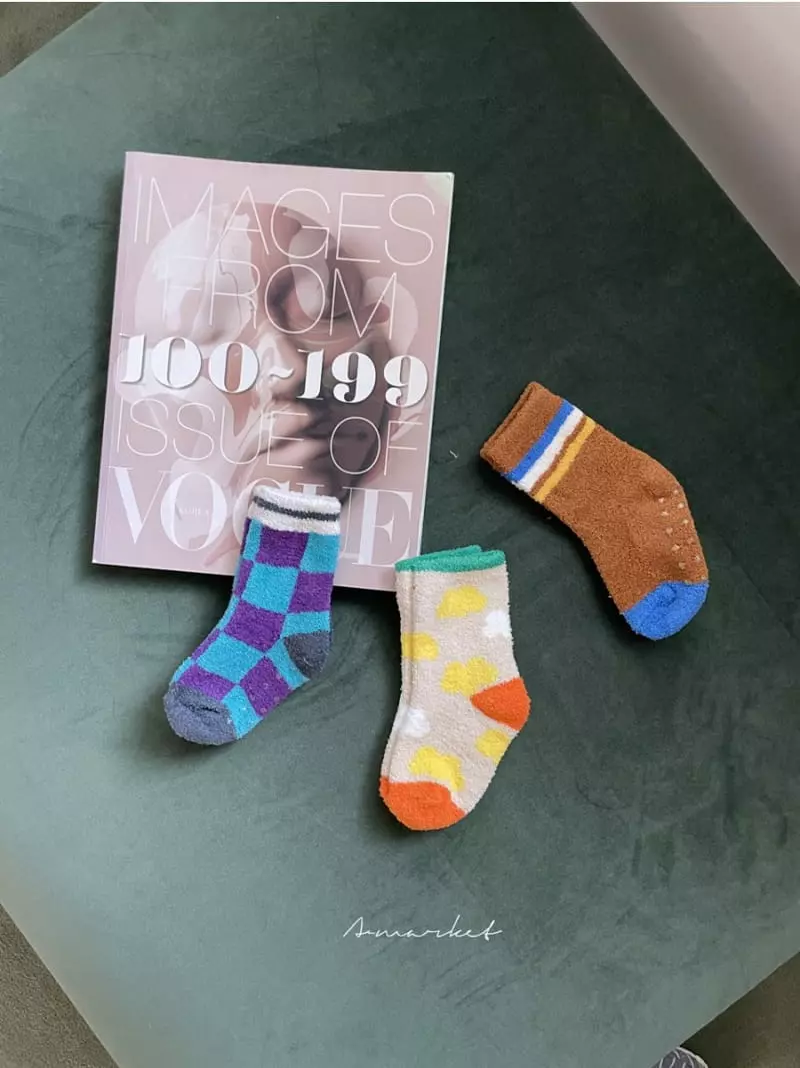 a-Market - Korean Children Fashion - #kidzfashiontrend - Cloud Socks Set