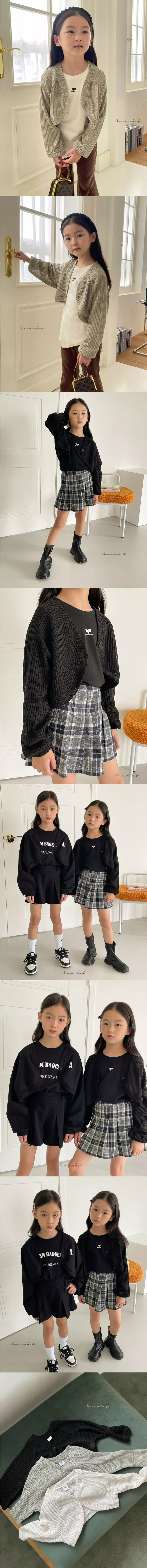 a-Market - Korean Children Fashion - #Kfashion4kids - Knit Bolero Cardigan - 4