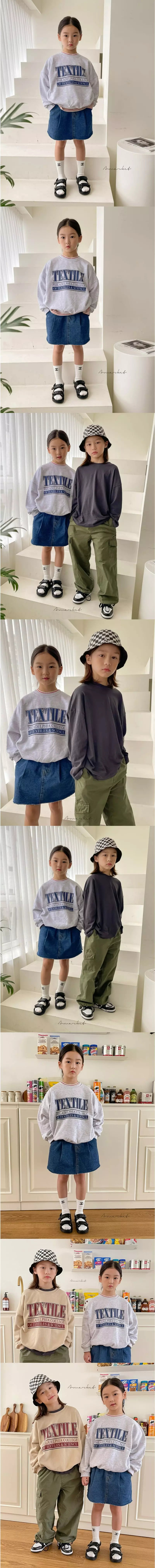 a-Market - Korean Children Fashion - #magicofchildhood - Text Sweatshirt - 2