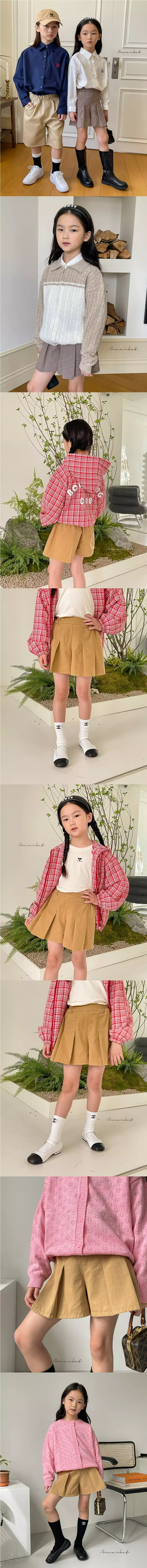 a-Market - Korean Children Fashion - #magicofchildhood - Berry Wrinkle Skirt - 2