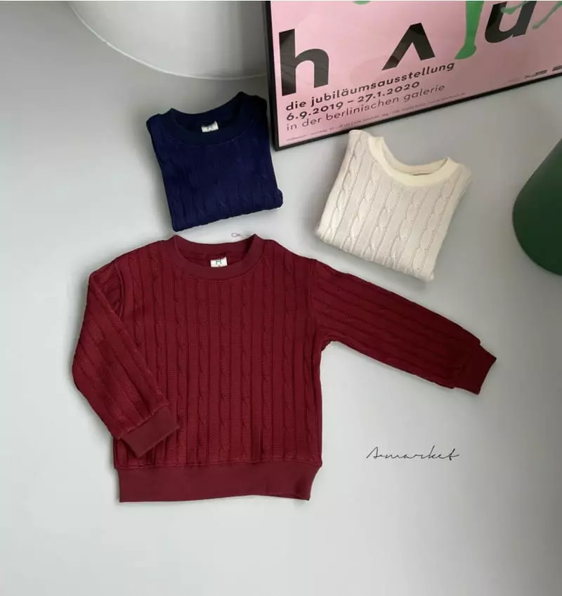 a-Market - Korean Children Fashion - #magicofchildhood - London Twist Knit Tee