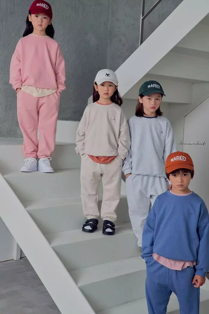 a-Market - Korean Children Fashion - #minifashionista - A Trainning Top Bottom Set