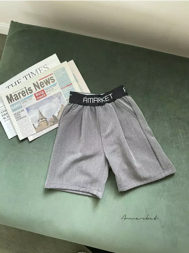 a-Market - Korean Children Fashion - #minifashionista - Banding Half Pants