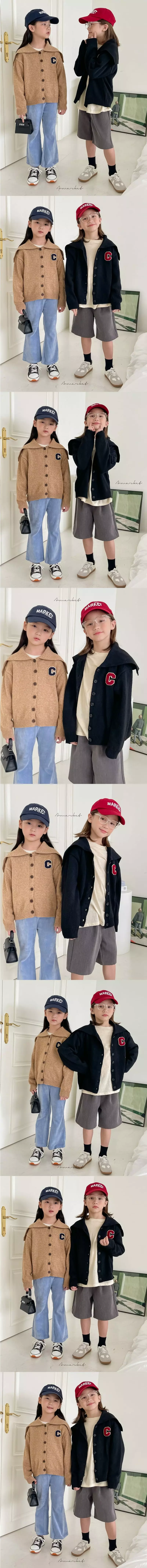 a-Market - Korean Children Fashion - #minifashionista - C Knit Cardigan - 3