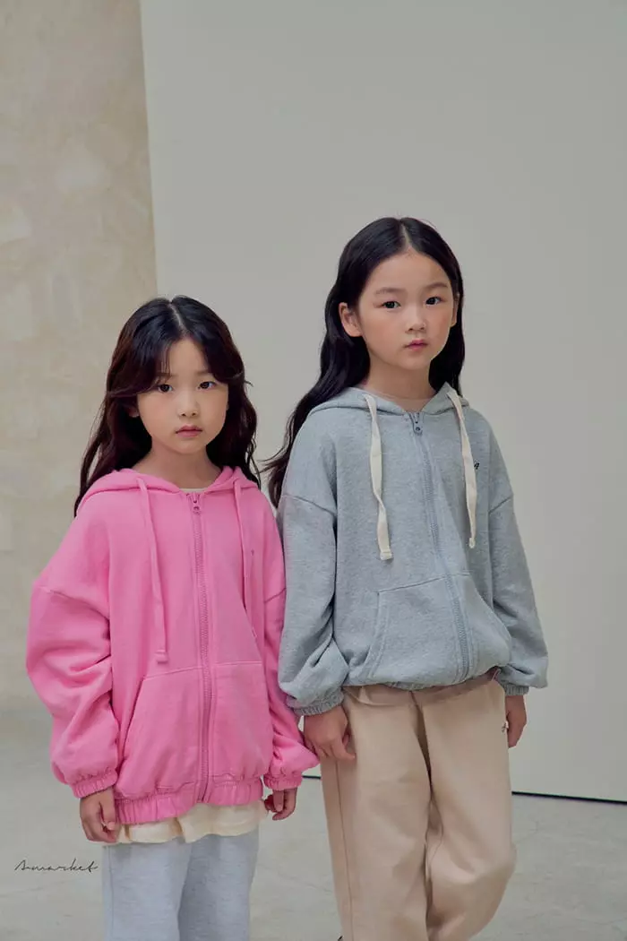 a-Market - Korean Children Fashion - #prettylittlegirls - Hoody Zip-up - 3