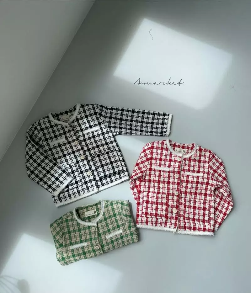 a-Market - Korean Children Fashion - #prettylittlegirls - Coco Twid Jacket