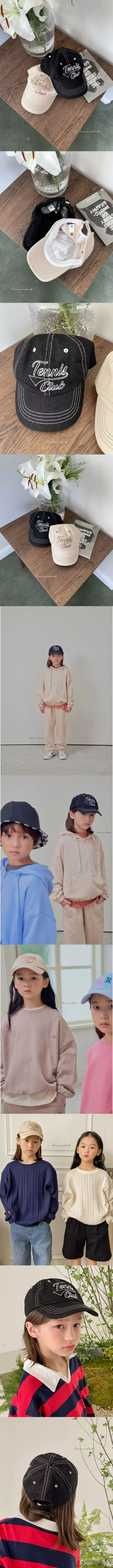 a-Market - Korean Children Fashion - #todddlerfashion - Color Stitch Ball Cap - 2
