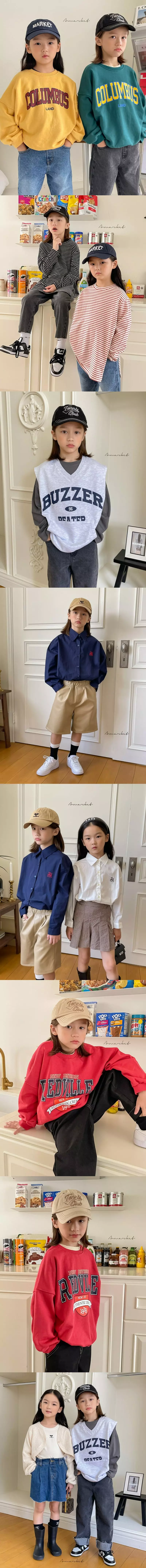 a-Market - Korean Children Fashion - #toddlerclothing - Color Stitch Ball Cap - 3