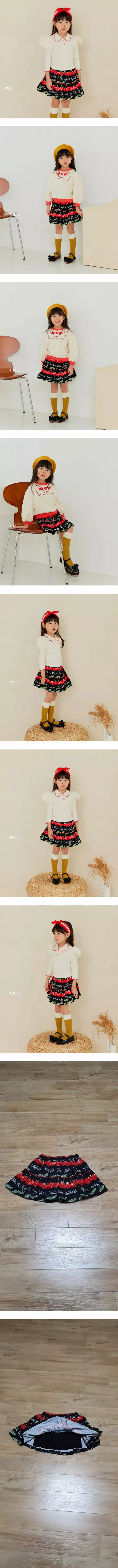 e.ru - Korean Children Fashion - #magicofchildhood - Cherry Skirt