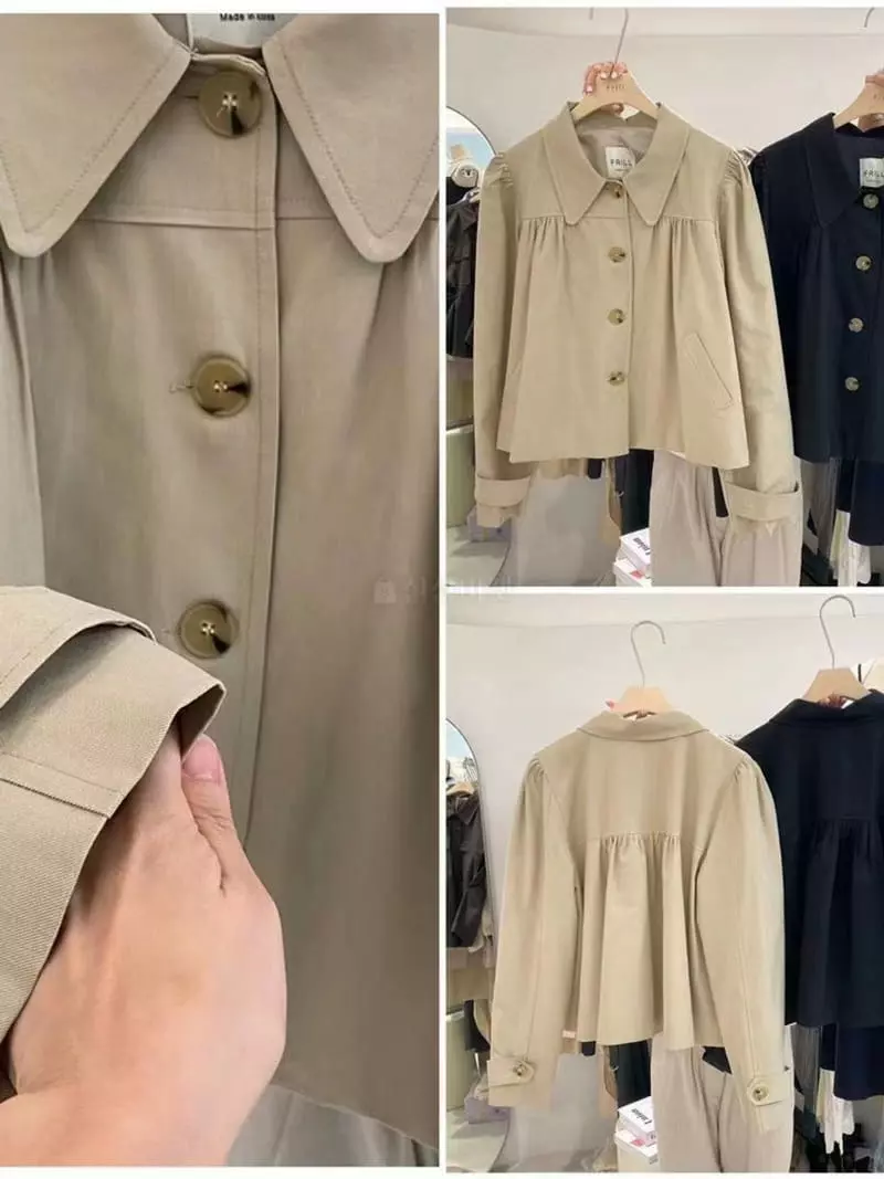 frill - Korean Women Fashion - #momslook - Holly Coat - 7
