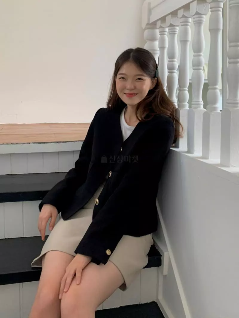 frill - Korean Women Fashion - #momslook - Twid Jacket - 5