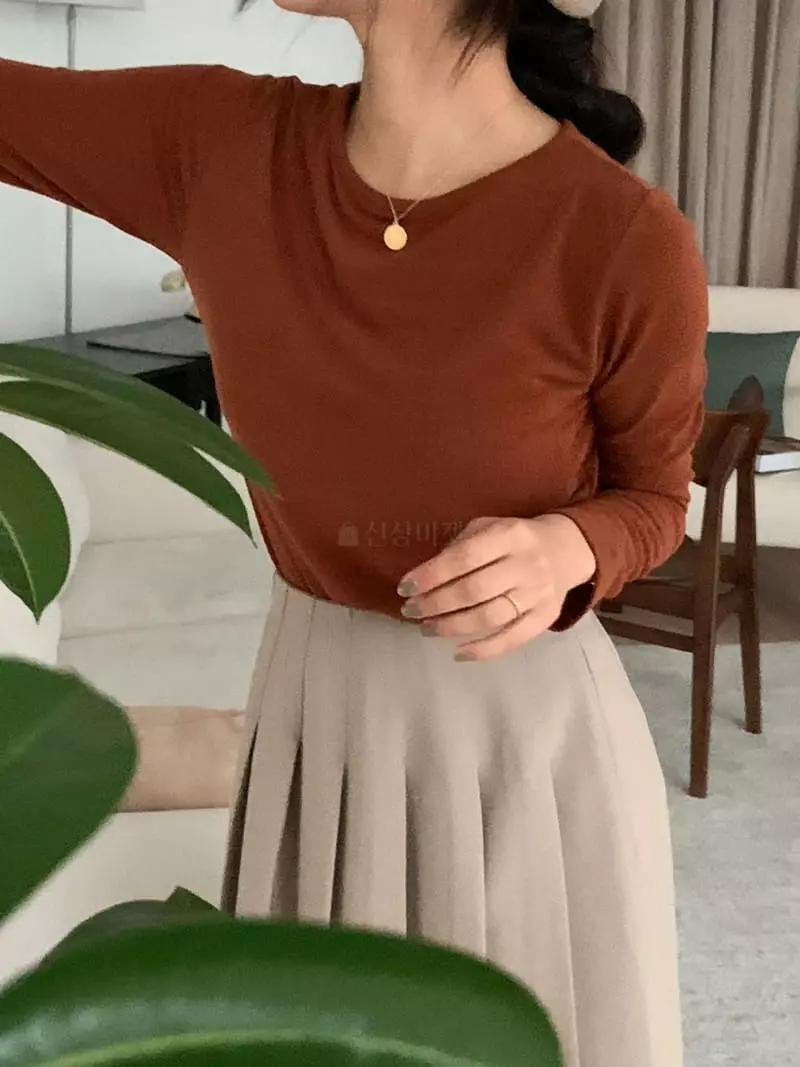 frill - Korean Women Fashion - #momslook - Lip Tee
