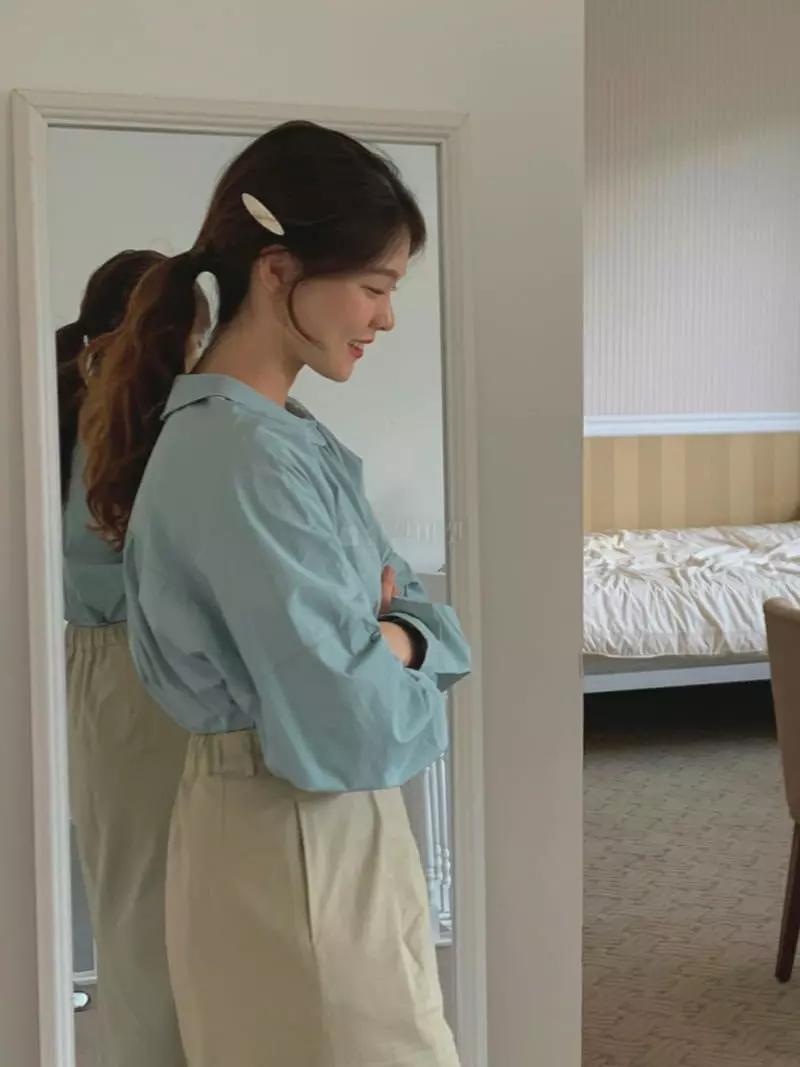 frill - Korean Women Fashion - #momslook - Wind Blouse - 2