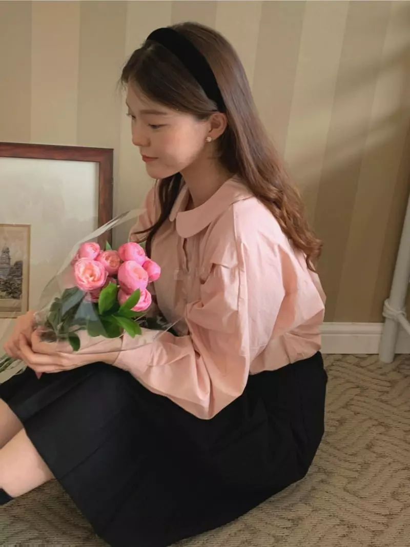 frill - Korean Women Fashion - #momslook - Wind Blouse - 4
