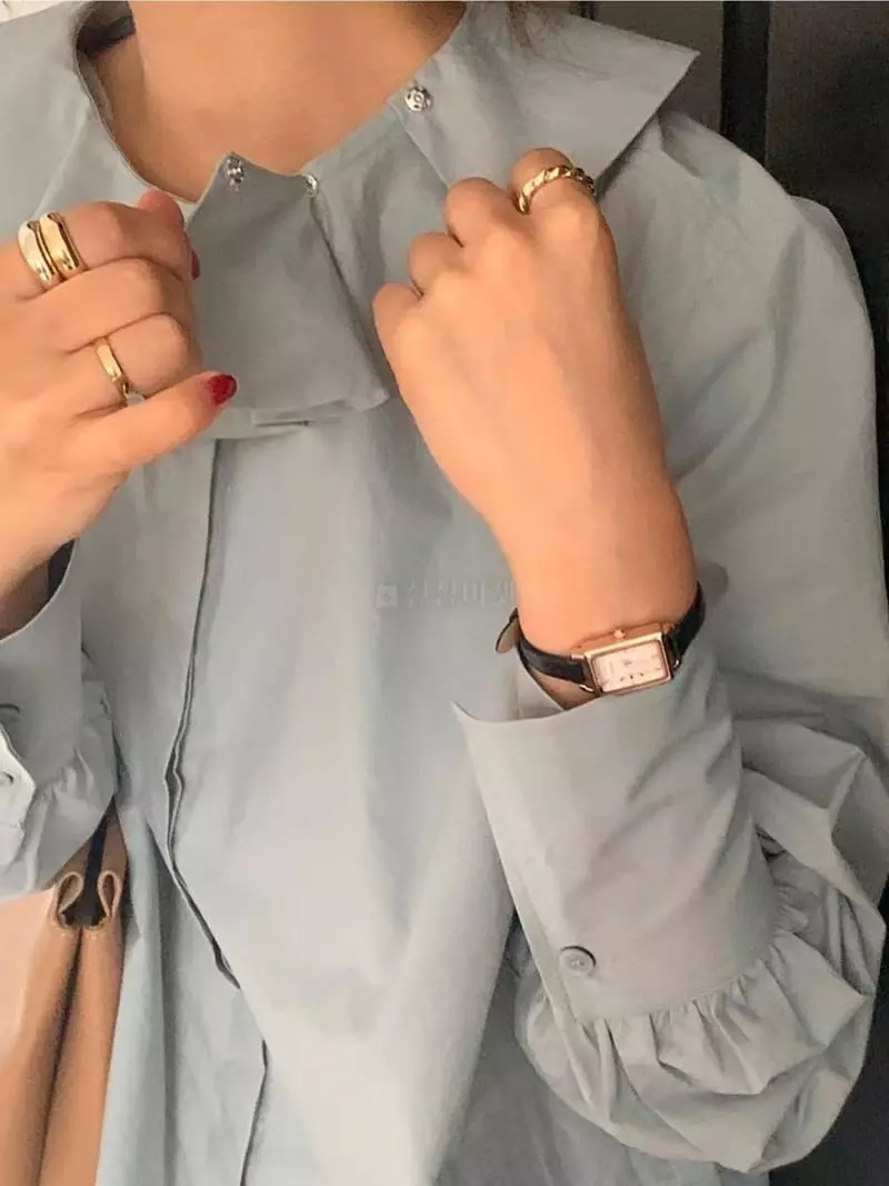 frill - Korean Women Fashion - #momslook - Wave Blouse - 3
