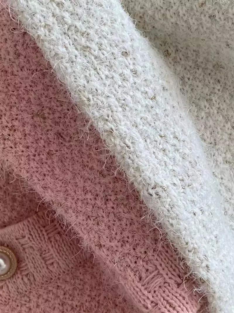 frill - Korean Women Fashion - #momslook - Sha Cotton Candy Cardigan - 9