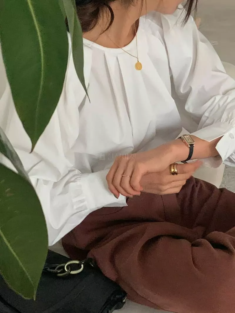 frill - Korean Women Fashion - #momslook - Mac Blouse - 2