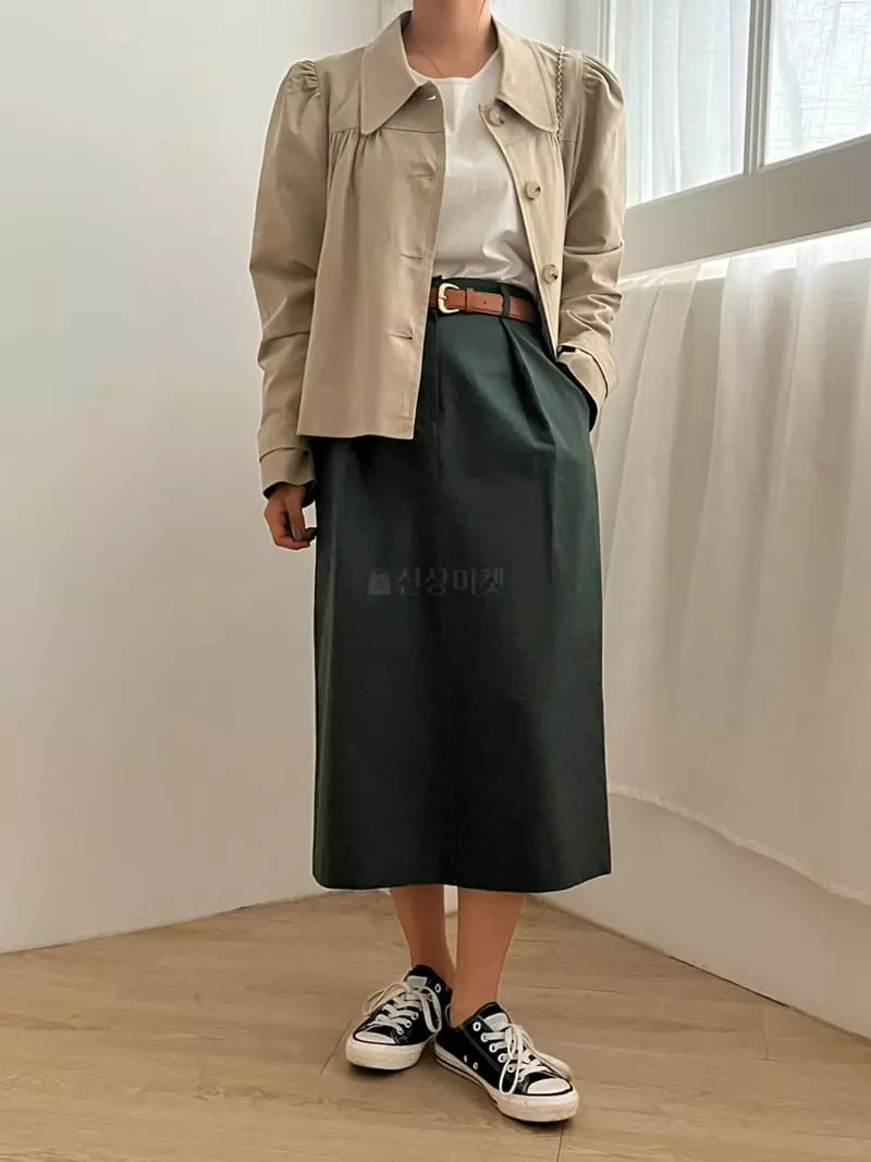 frill - Korean Women Fashion - #romanticstyle - Basic Skirt - 2
