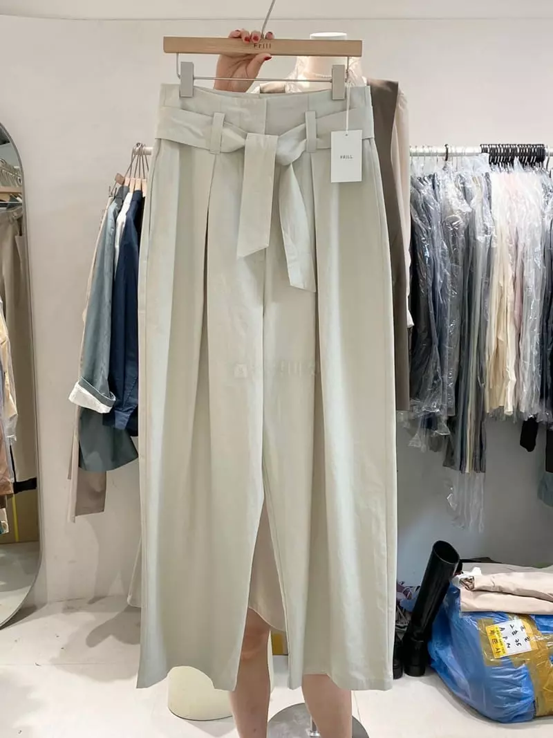 frill - Korean Women Fashion - #shopsmall - Blan Pants - 5