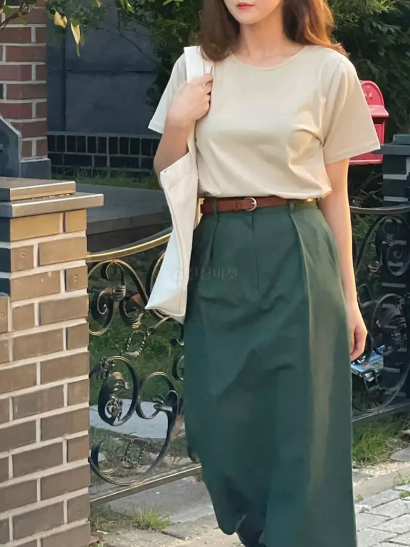 frill - Korean Women Fashion - #thatsdarling - Mini Tee - 2