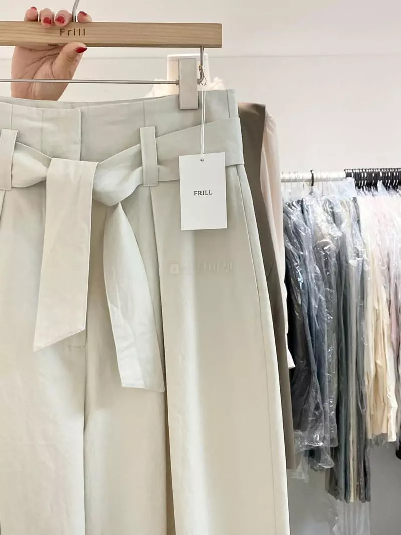 frill - Korean Women Fashion - #thelittlethings - Blan Pants - 7