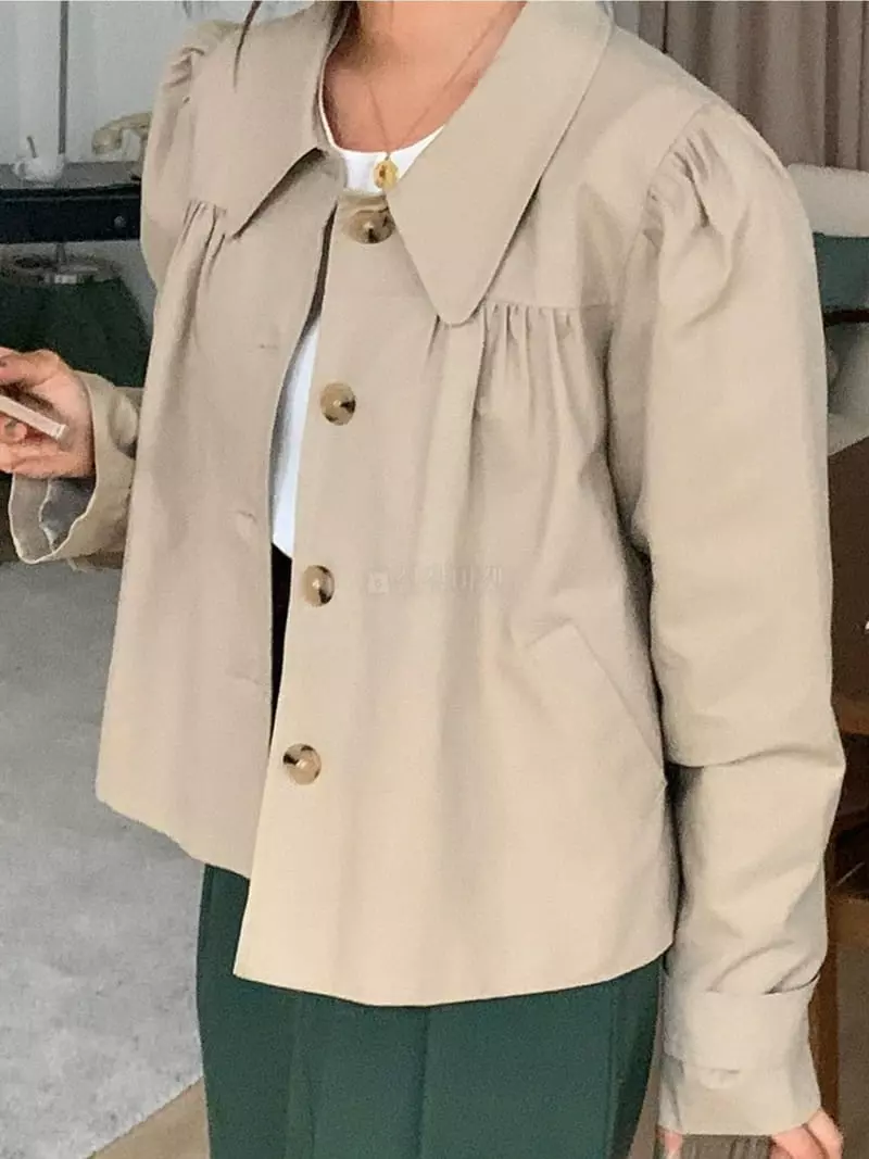 frill - Korean Women Fashion - #womensfashion - Holly Coat - 6