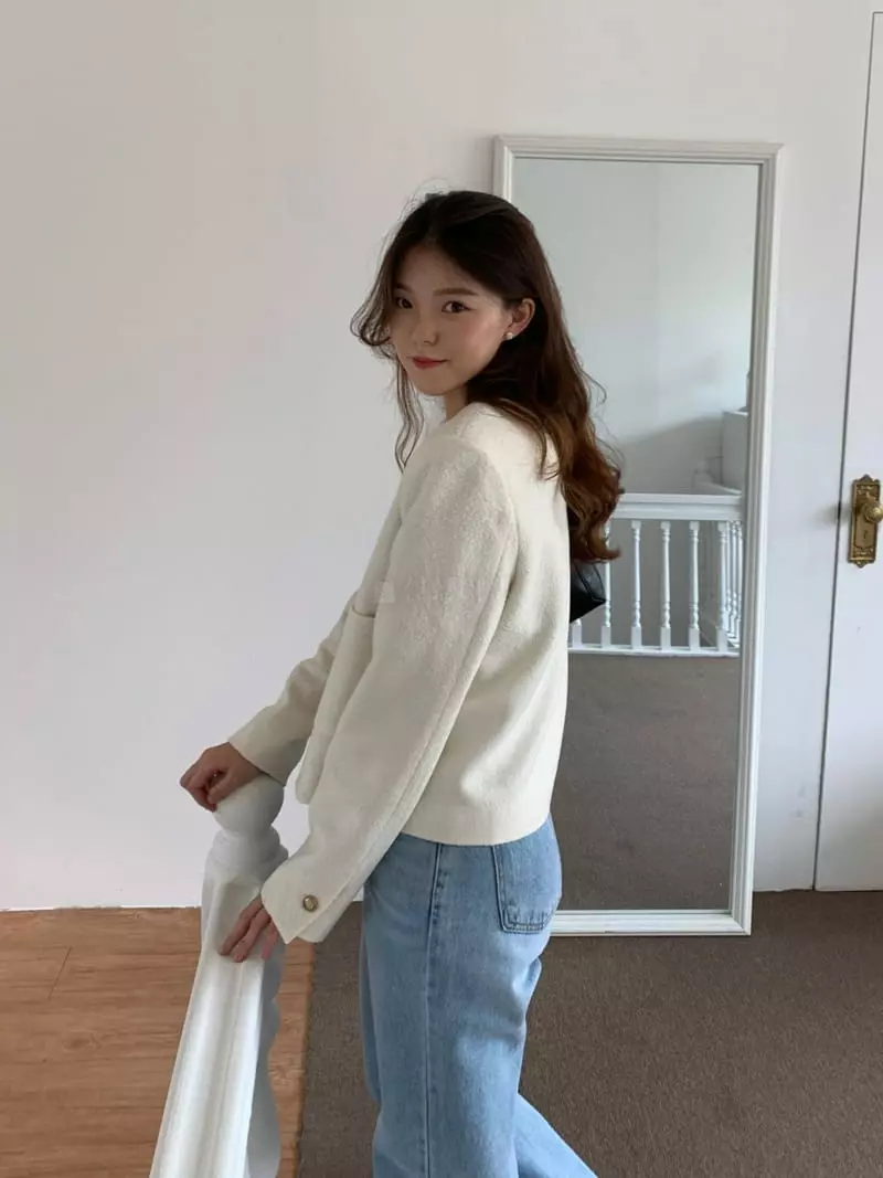 frill - Korean Women Fashion - #womensfashion - Twid Jacket - 2