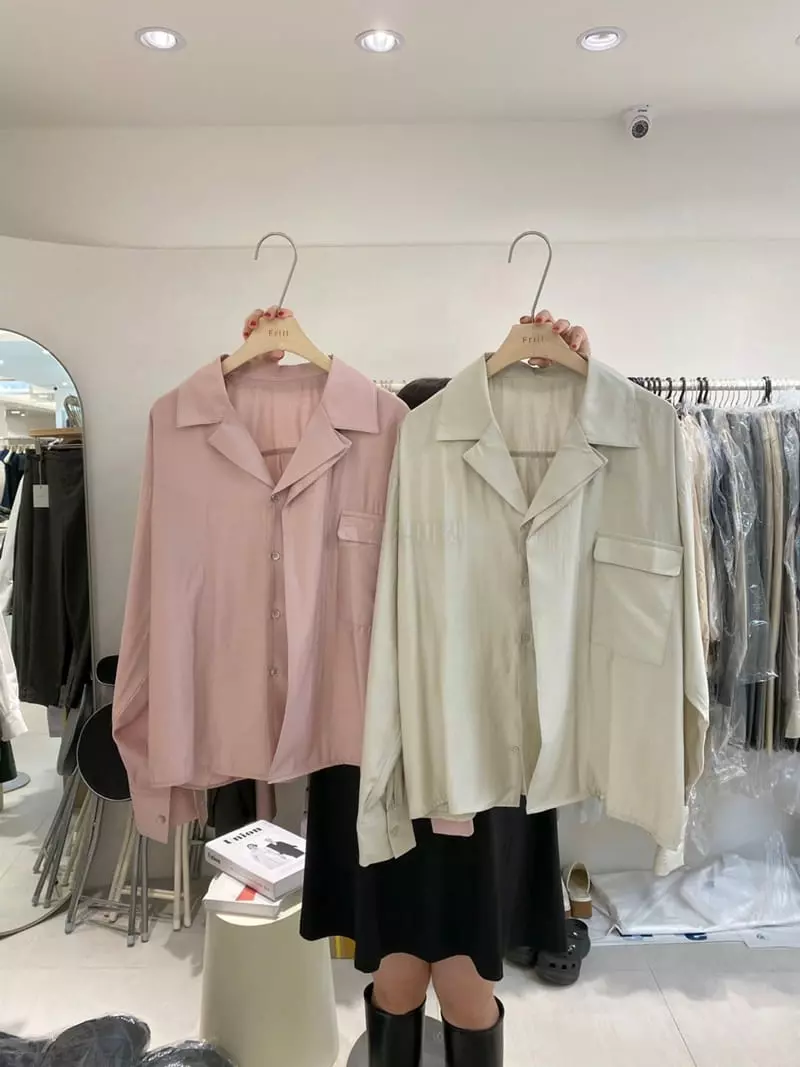 frill - Korean Women Fashion - #momslook - Gentle Blouse - 4